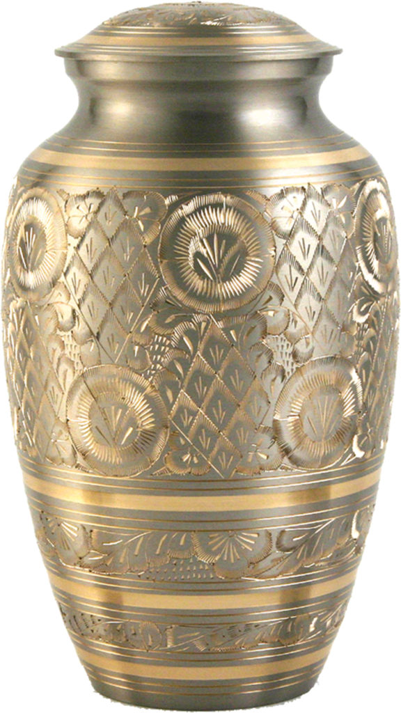 Platinum Engraved Urn Henry Schwab